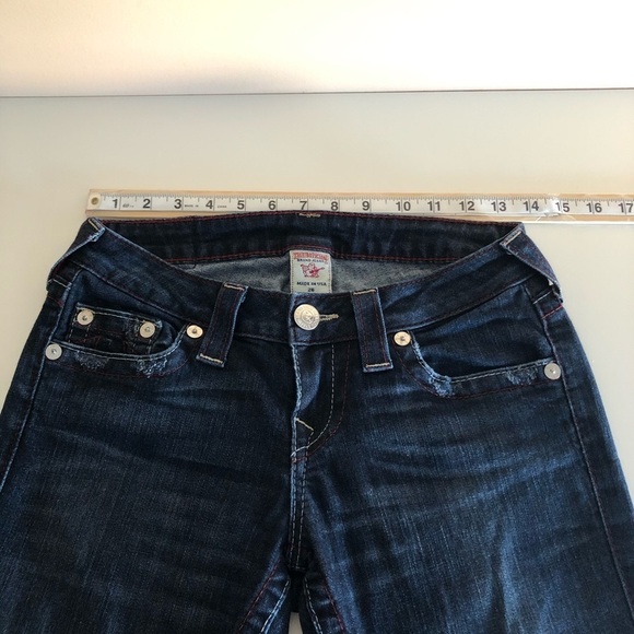True Religion Style WLHK67DX4 Bootcut Jeans 26 - Picture 6 of 10